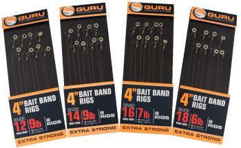 Guru MWG Hair Rigs With Bait Bands - Click Image to Close