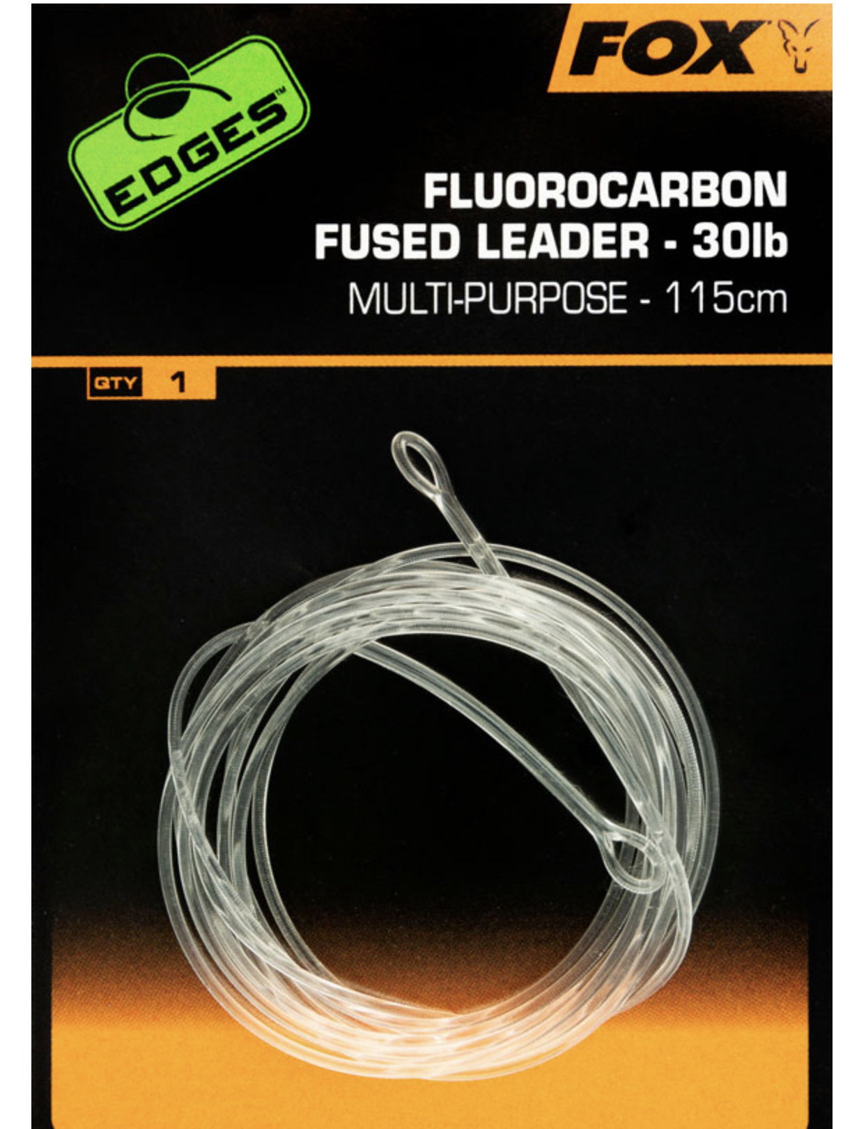 Fox EDGES Fluorocarbon Fused Leader 115cm