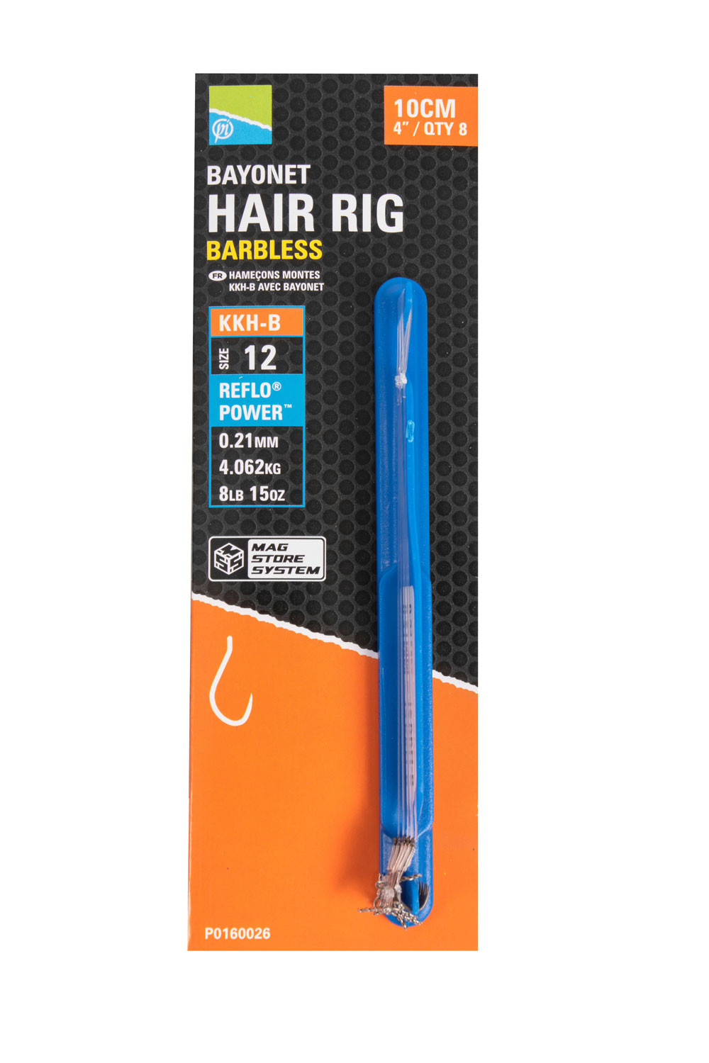 Preston Innovations KKH-B 4 Bayonet Mag Store Hair Rigs - Click Image to Close