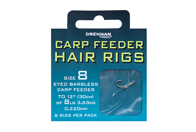 Drennan Carp Feeder Barbless Hair Rigs