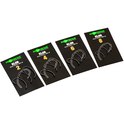 Korda Klor Barbed and Barbless Hooks - Click Image to Close