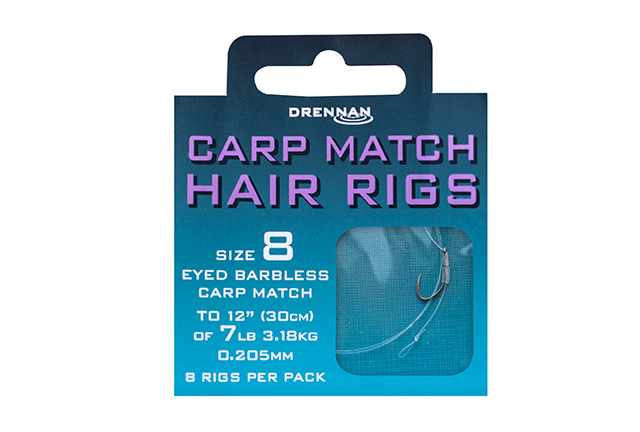 Drennan Carp Match Barbless Hair Rigs