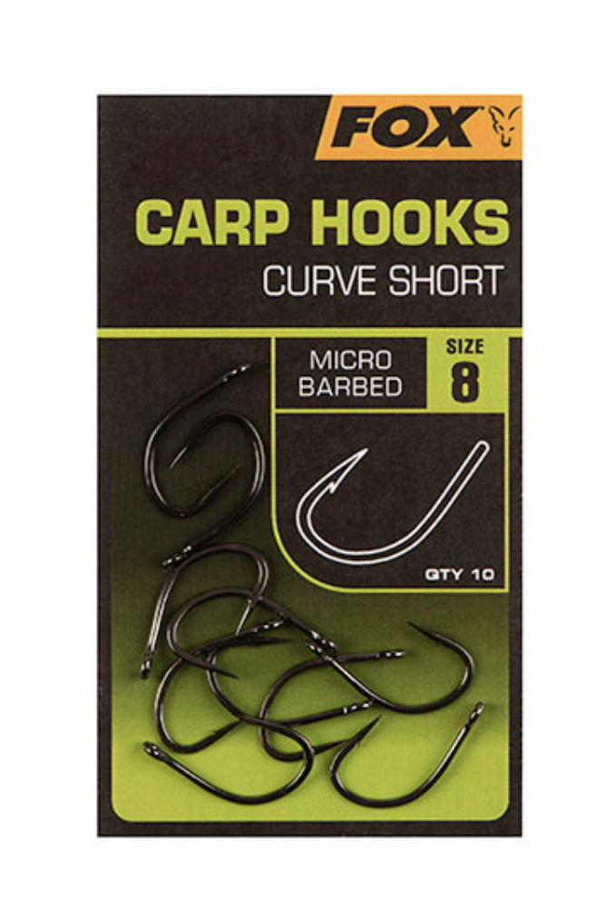 Fox Carp Hooks Curve Shank Short - Click Image to Close