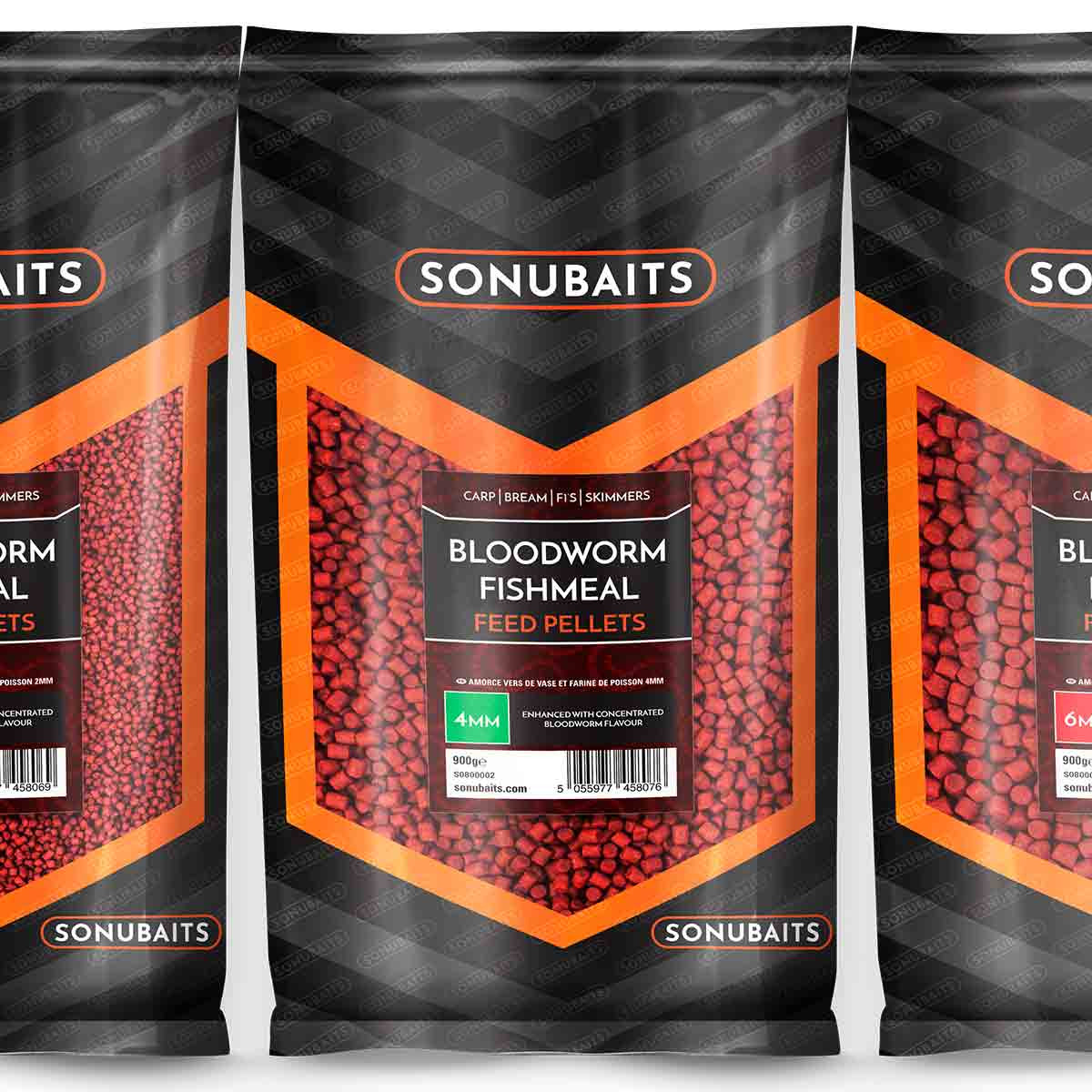 Sonu Baits Bloodworm Fishmeal Feed Pellets