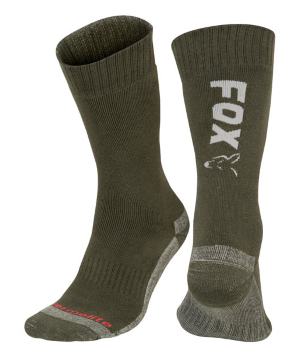 Fox Thermolite Green/Silver Socks