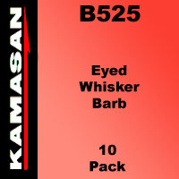 Kamasan B525 Eyed Whisker Barbed Hooks