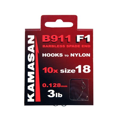 Kamasan B911 F1 Hooks to Nylon