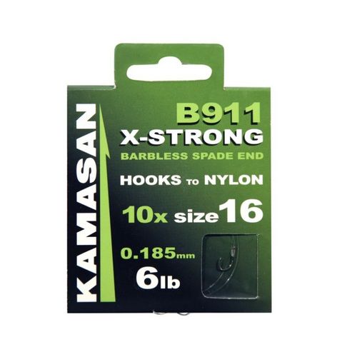Kamasan B911 X Strong Hooks to Nylon