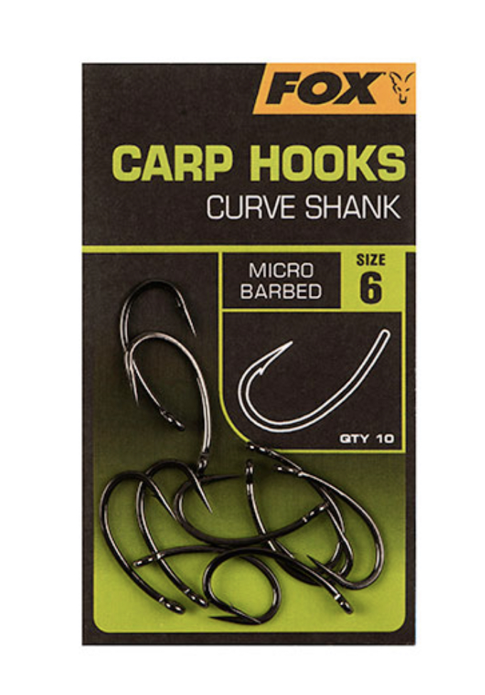 Fox Carp Hooks Curve Shank - Click Image to Close