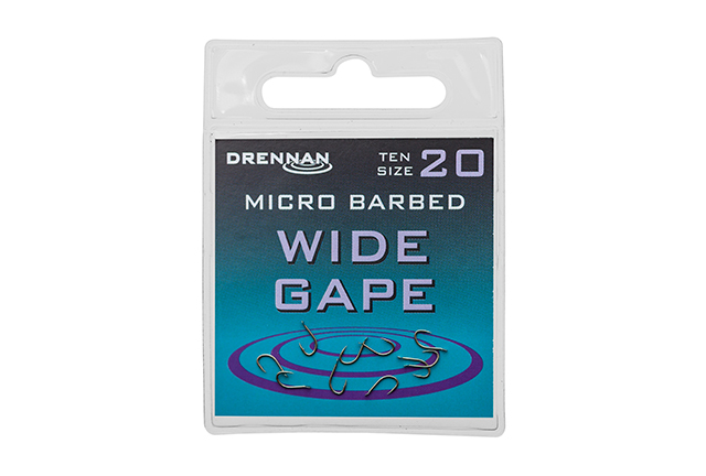 Drennan Wide Gape Micro Barbed Hooks - Click Image to Close