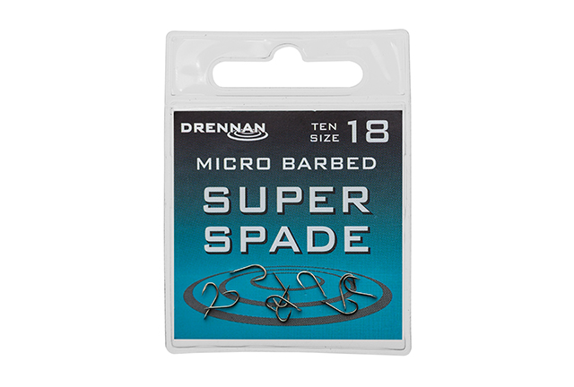 Drennan Super Spade Micro Barbed Hooks - Click Image to Close