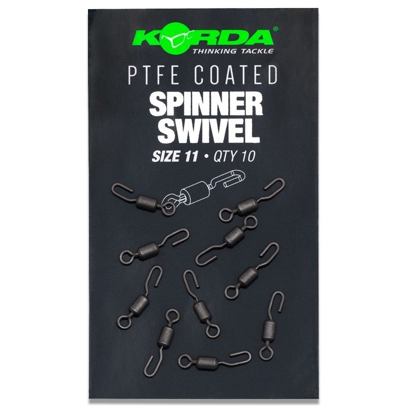 Korda PTFE Spinner Swivels - Click Image to Close