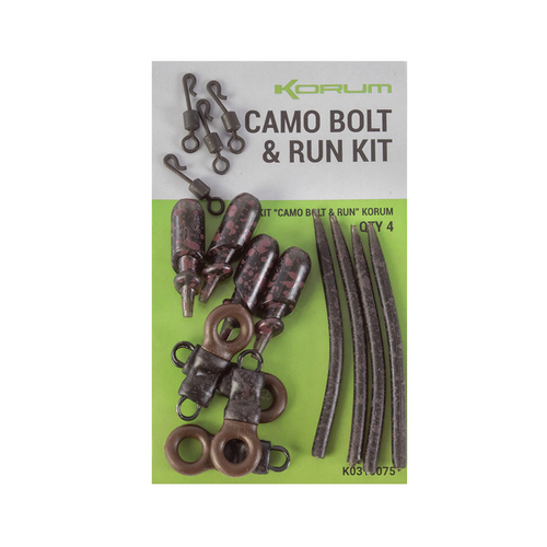 Korum Camo Bolt & Run Kit Small - Click Image to Close