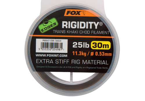 Fox EDGES Rigidity Chod Filament - Click Image to Close