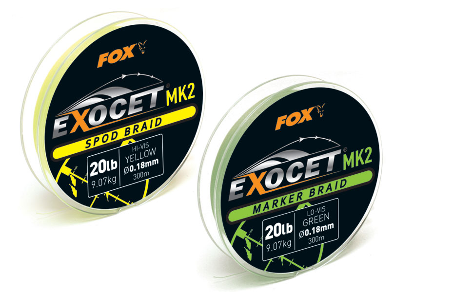 Fox Exocet Spod & Marker Braids