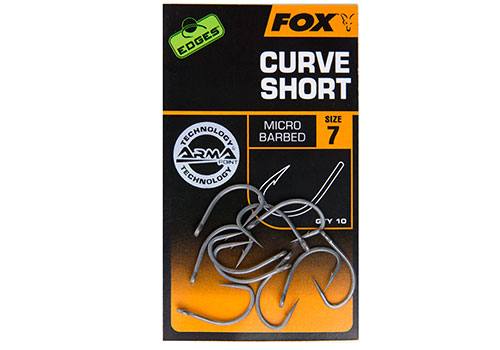 Fox EDGES Hooks Curve Shank Short - Click Image to Close