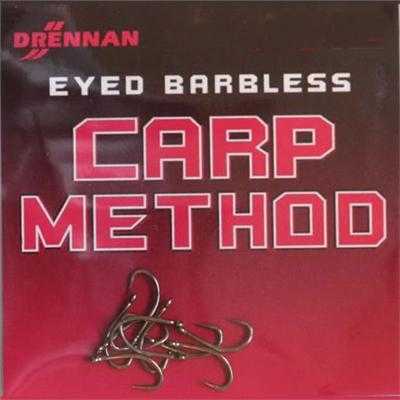 Drennan Eyed Barbless Carp Method Hooks Drennan Eyed Barbless Carp Method Hooks