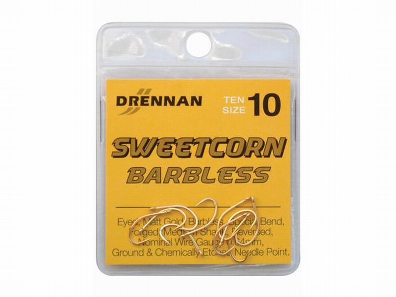 Drennan Barbless Sweetcorn Hooks Drennan Barbless Sweetcorn Hooks