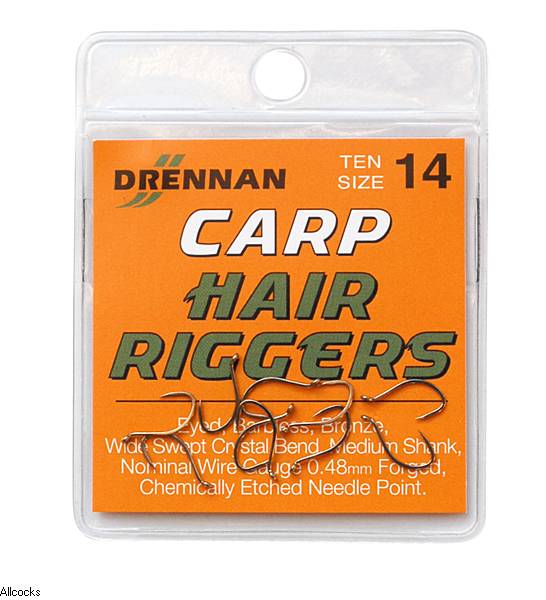 Drennan Carp Hair Rigger Hooks Drennan Carp Hair Rigger Hooks