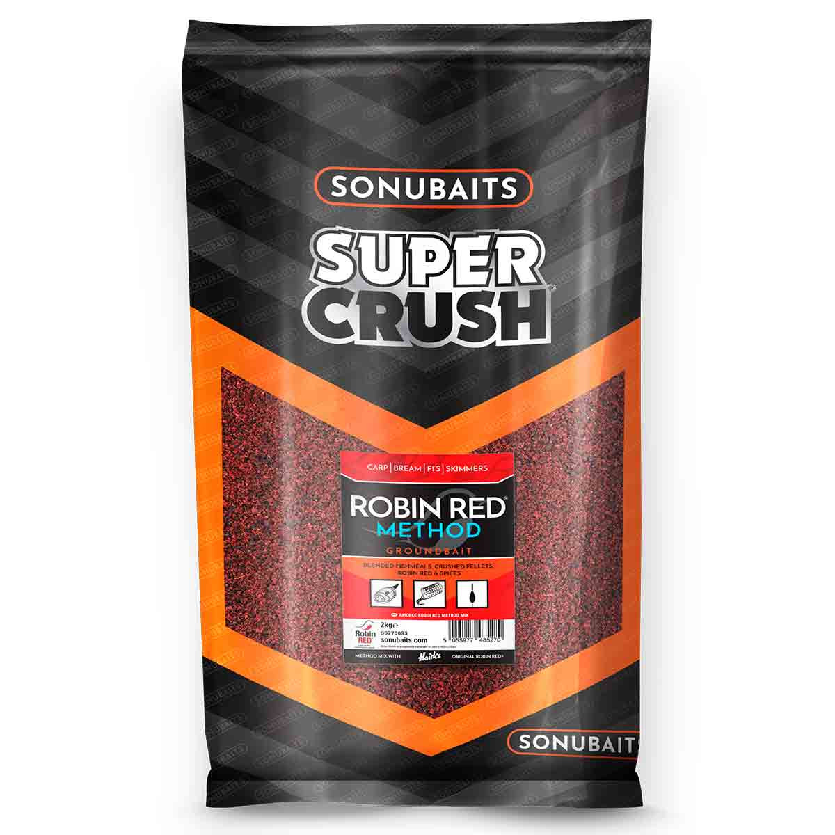 Sonu Baits Supercrush Robin Red Method Mix Groundbait