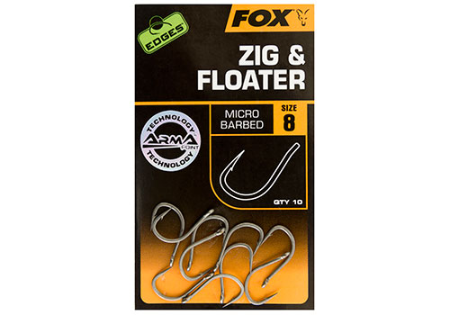 Fox EDGES Hooks Zig & Floater - Click Image to Close